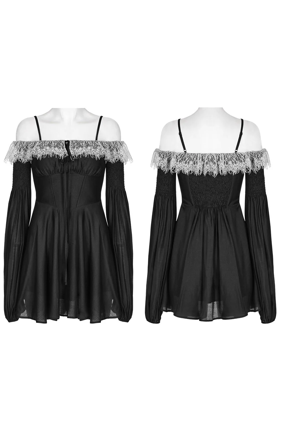 Woodland Witch Peasant Dress - Image 4