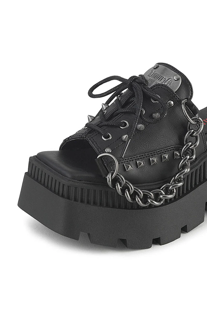 Wraithwalk Spiked Platform Sandals [Wrath-03] - Image 2