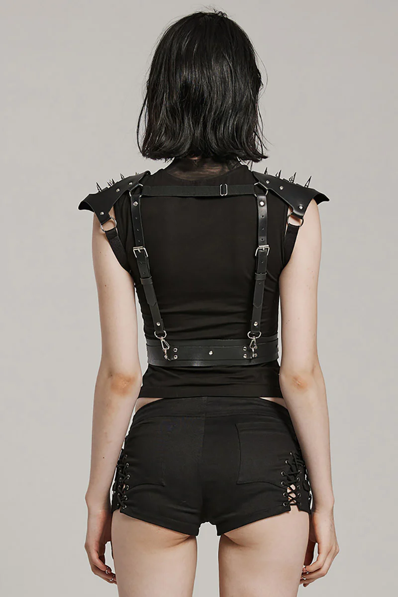 Spiked Shoulder Armor Body Harness - Image 3