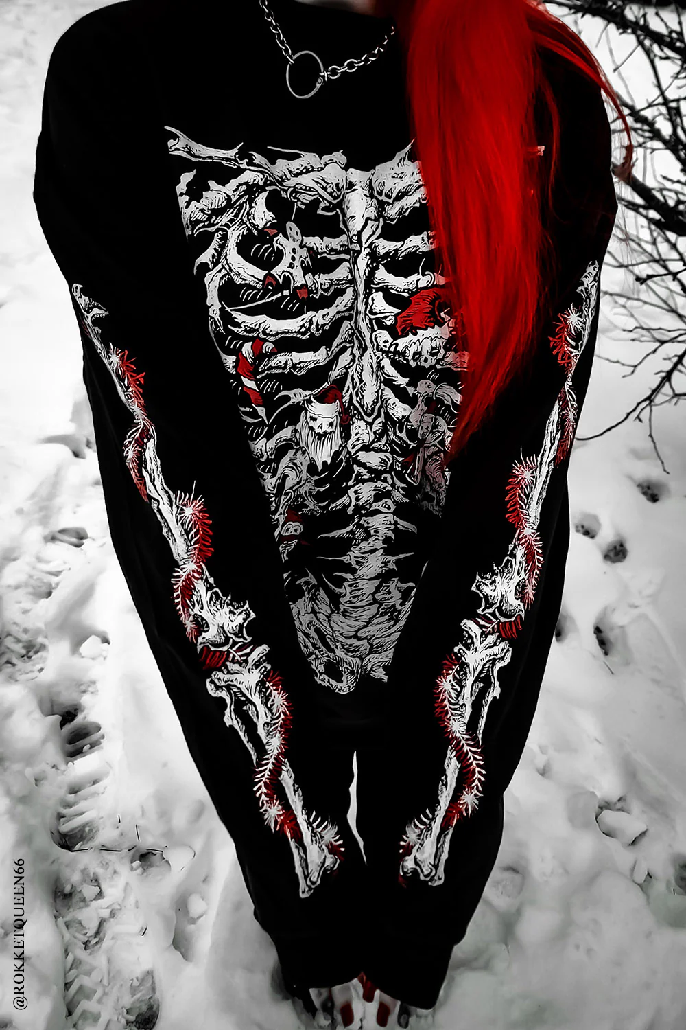 Xmas Skeleton Sweatshirt - Image 4