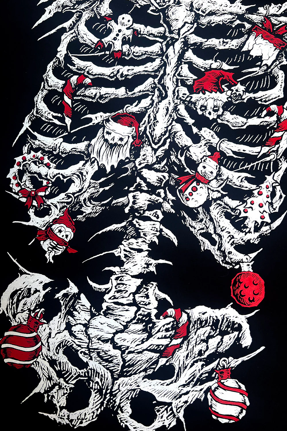 Xmas Skeleton T-shirt - Image 11