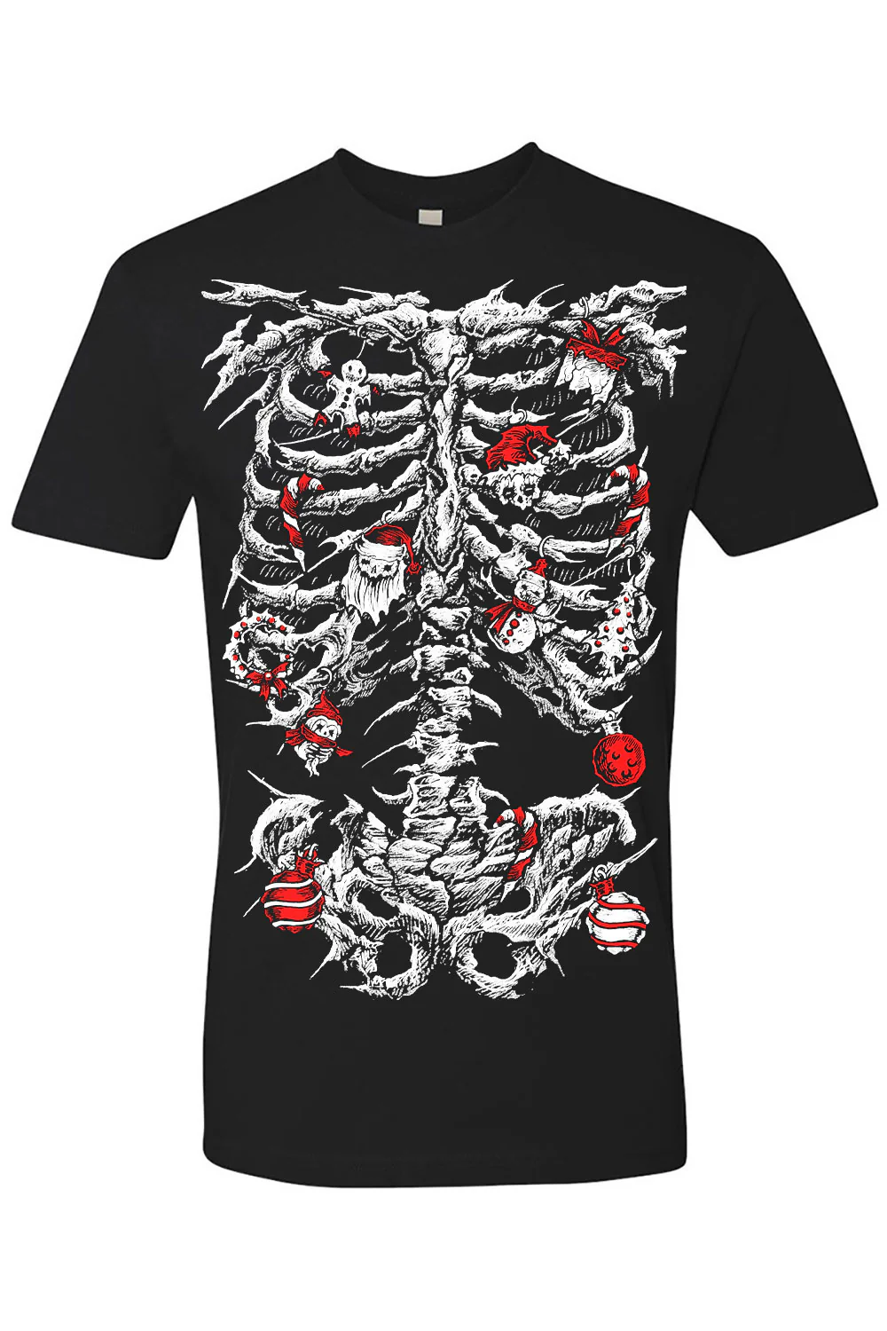 Xmas Skeleton T-shirt - Image 5