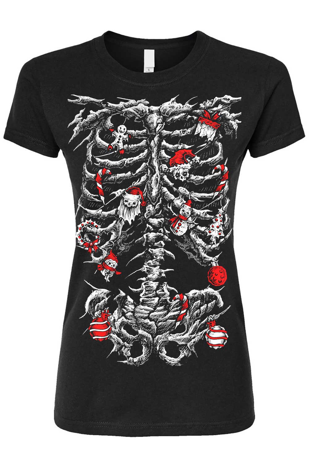 Xmas Skeleton T-shirt - Image 8