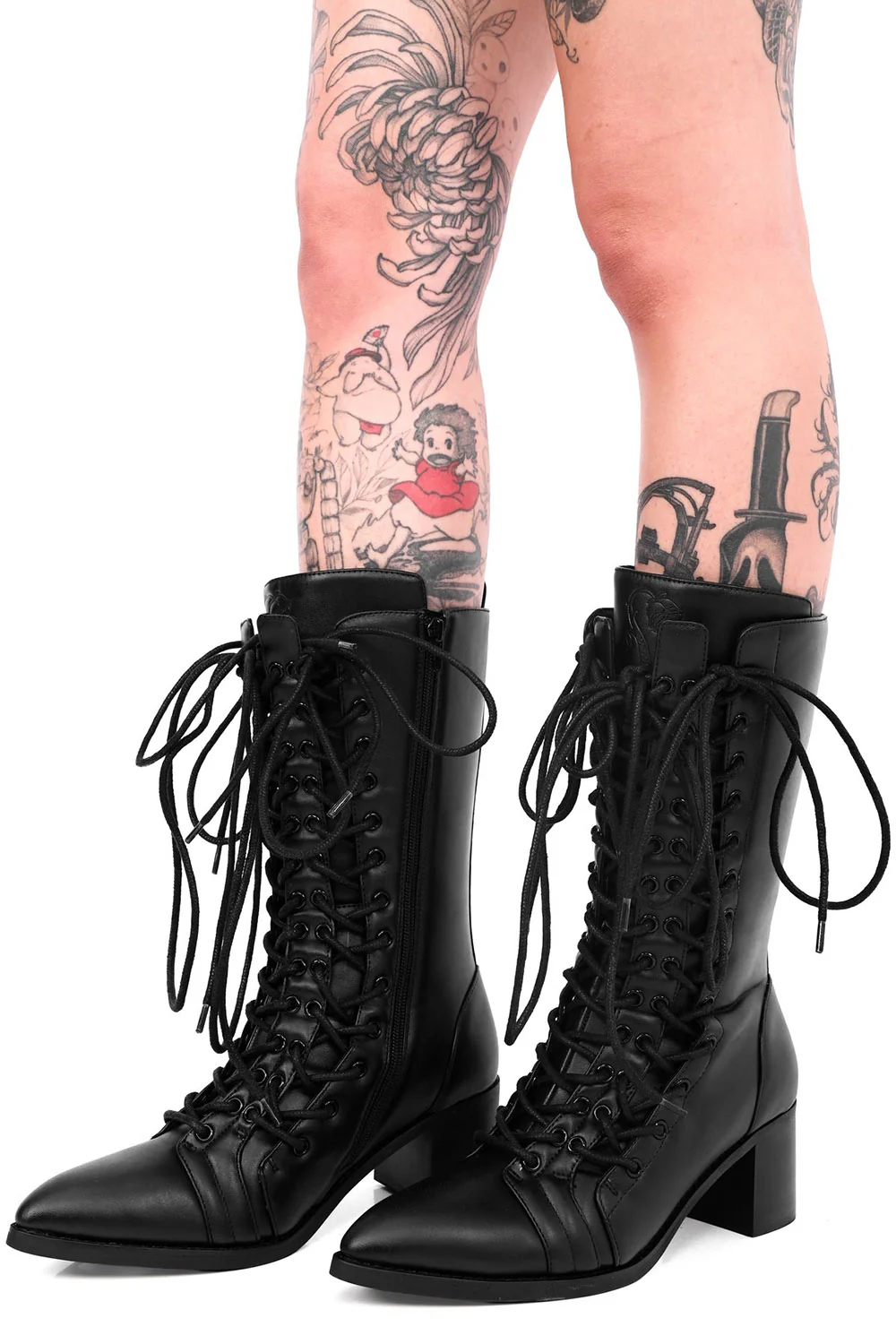 Zoey Corseted Boots - Image 4
