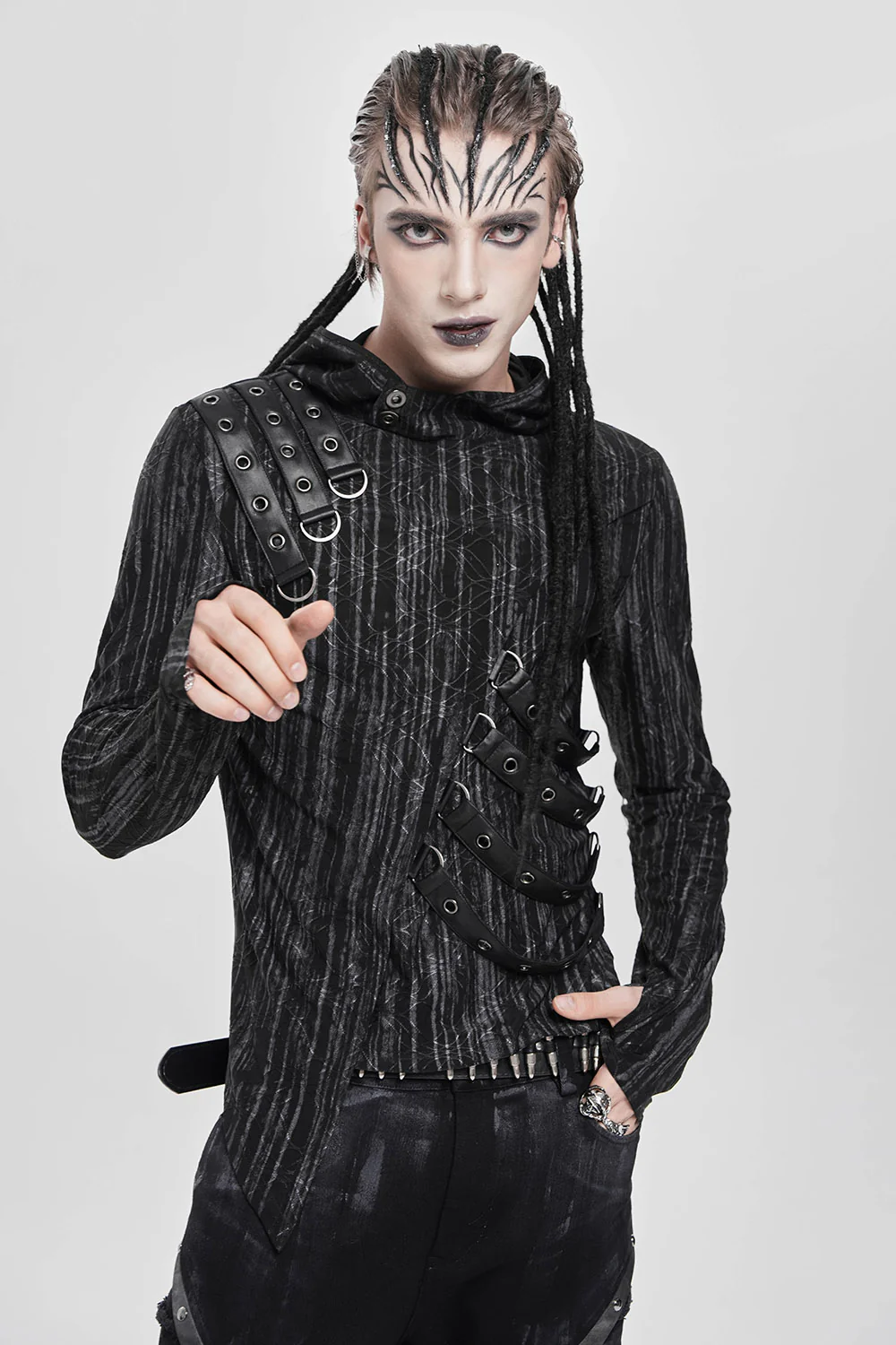 Zombified Hooded Shirt